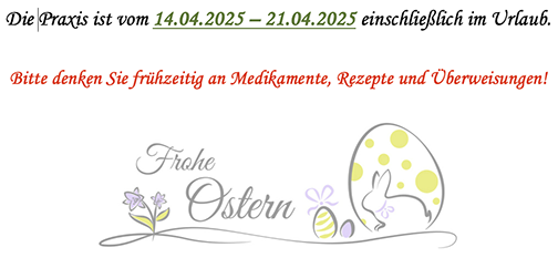 Bild Osterurlaub